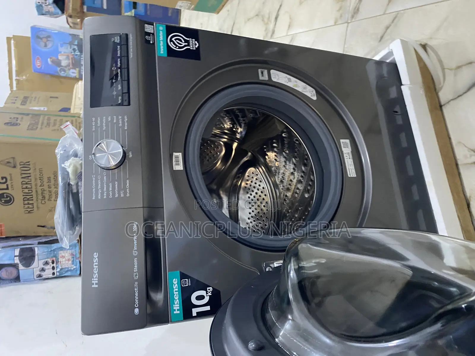 Advanced Wash Technology 10kg Inverter Washing Machine