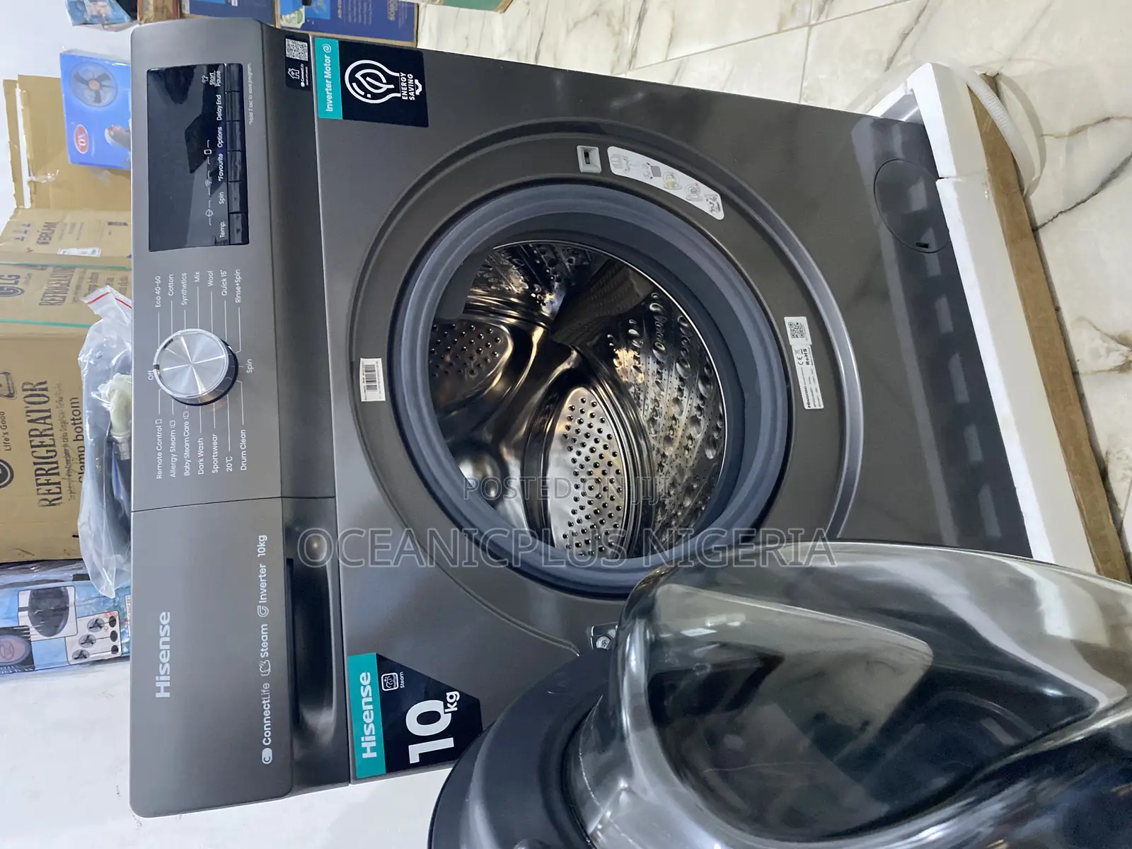 Small Space Friendly-10kg Inverter Hisense Washing Machine
