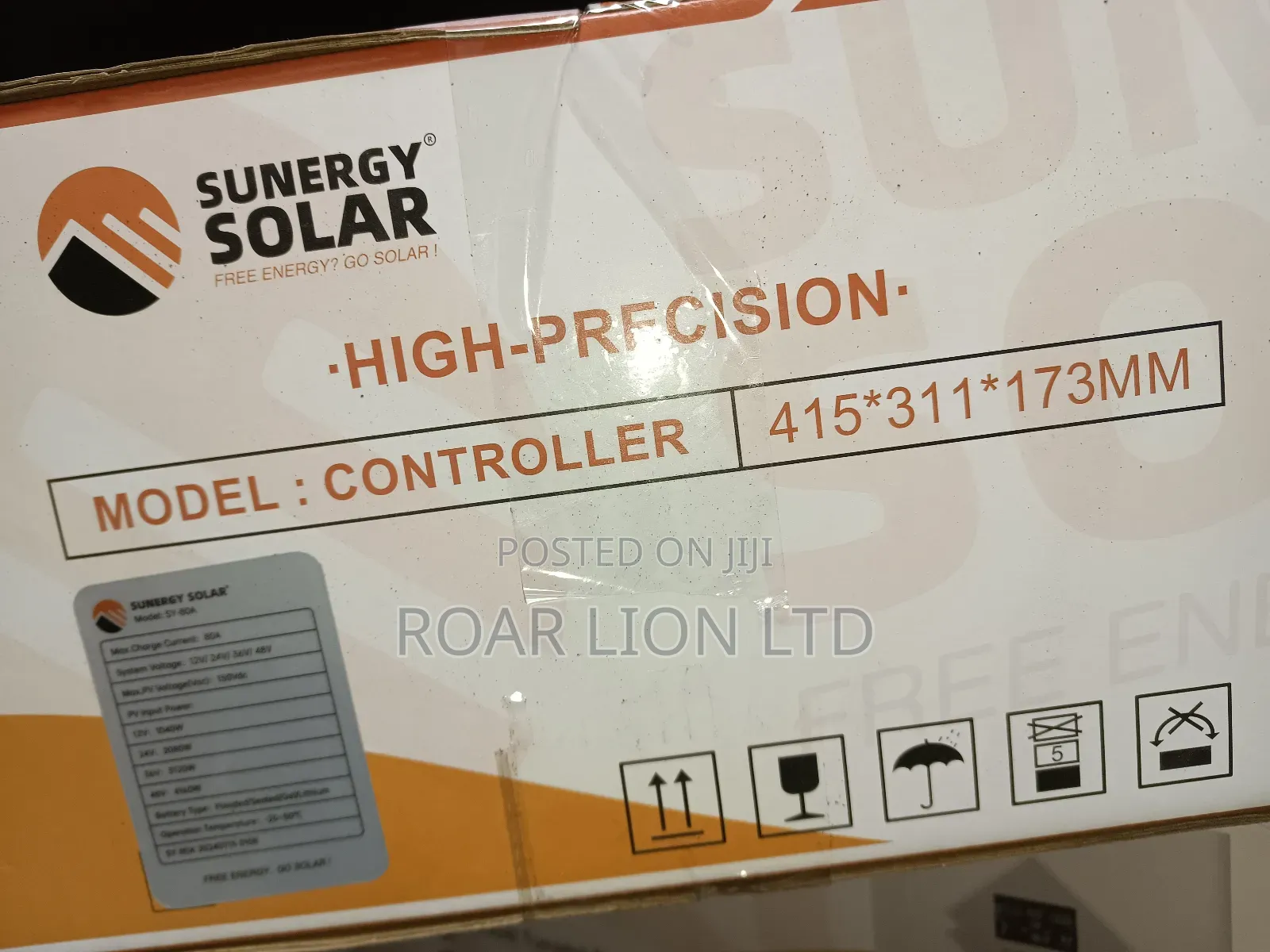 Sunergy 80ah MPPT Charge Controller