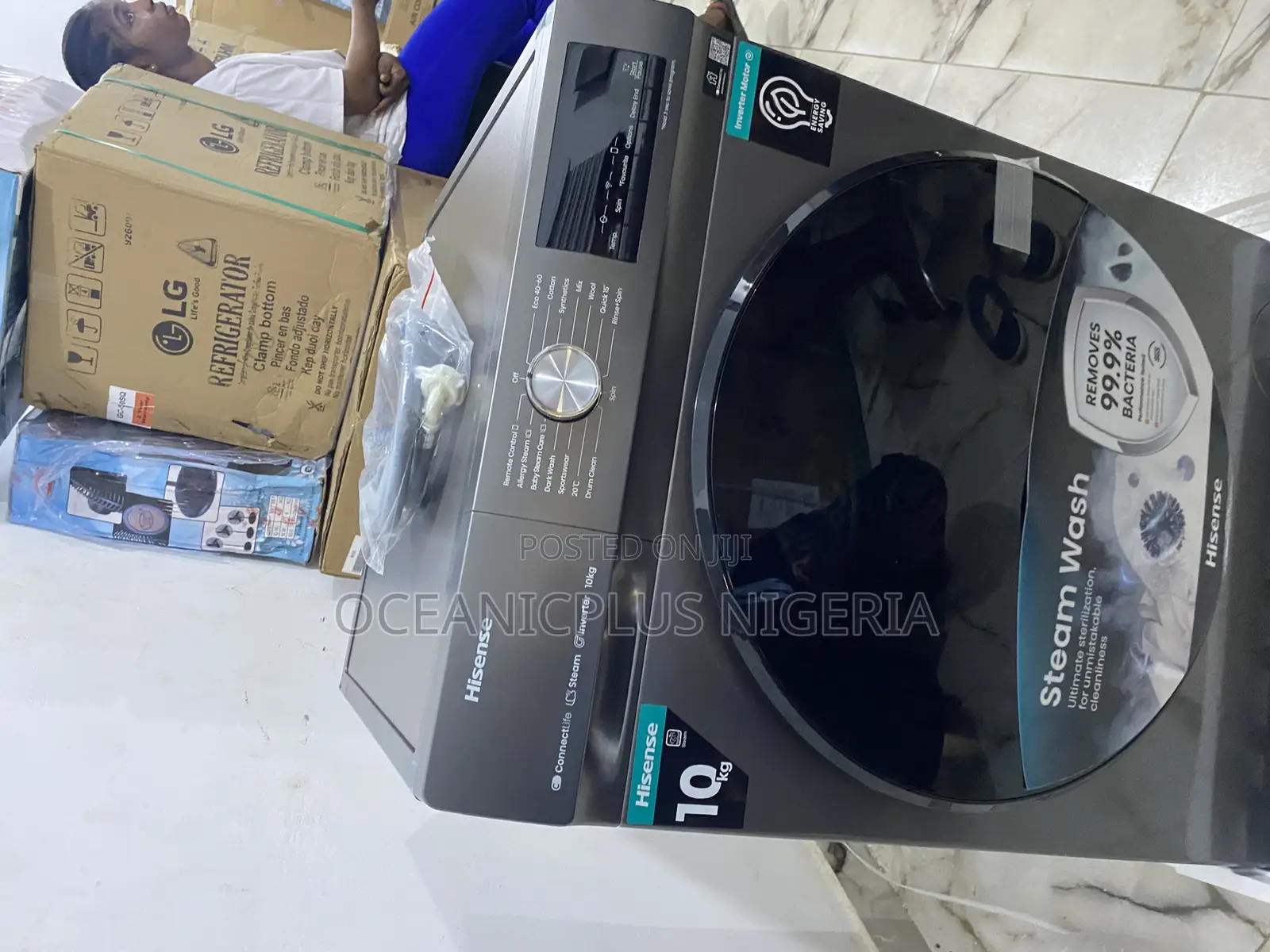 Quiet Cycle Top Loader 10kg Hisense Washing Machine