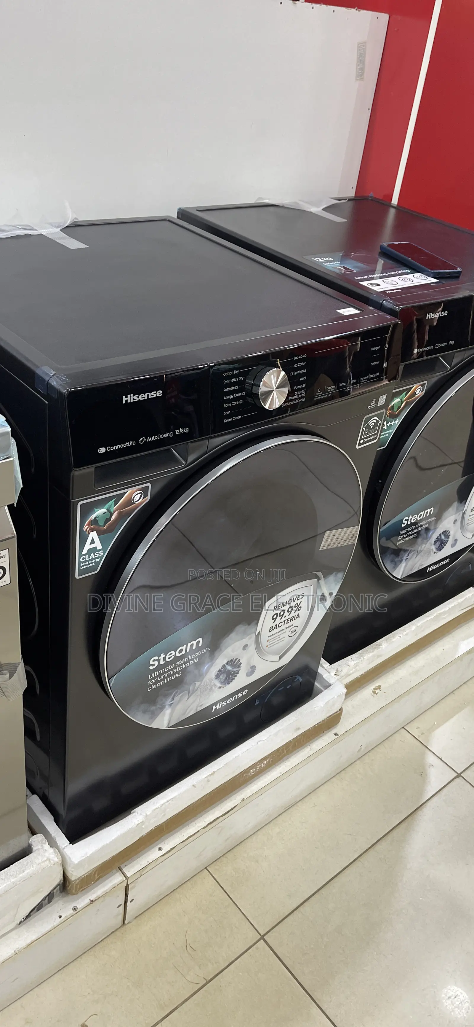 12kg Hisense Automatic Washing Machine