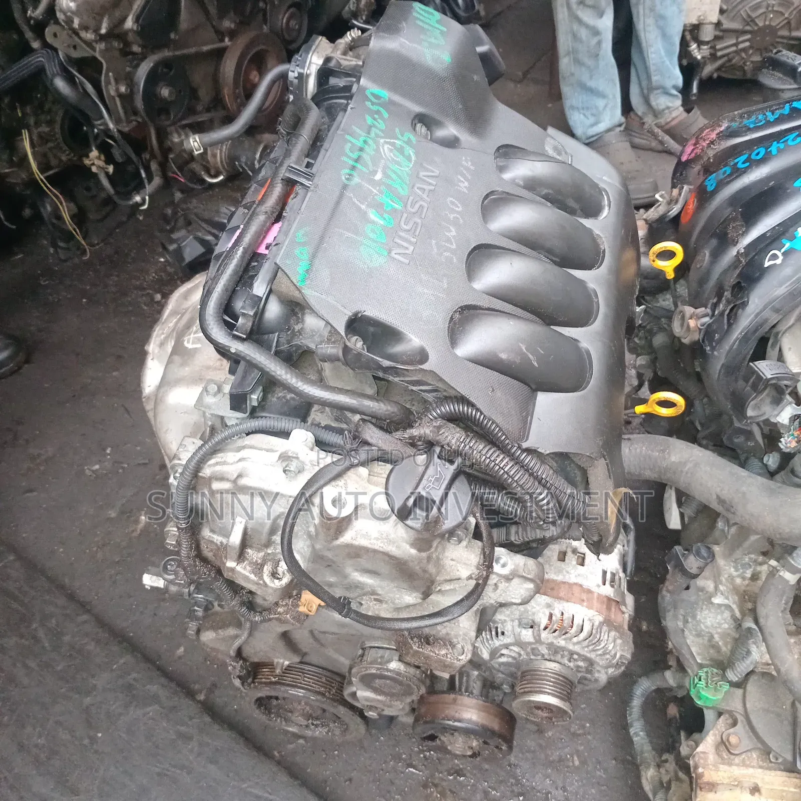 Direct Japan Engine Nissan Versa Qashqai Sentra Tida 2009