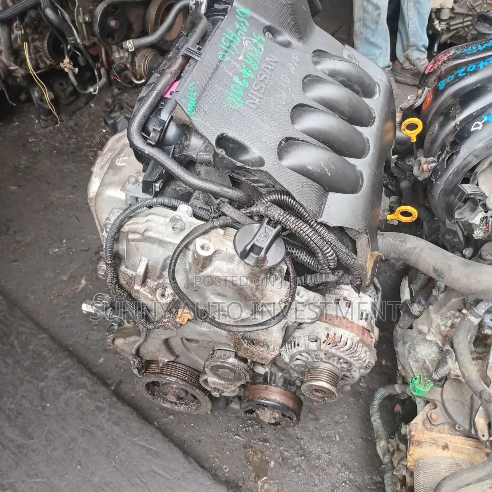Direct Japan Engine Nissan Versa Qashqai Sentra Tida 2009