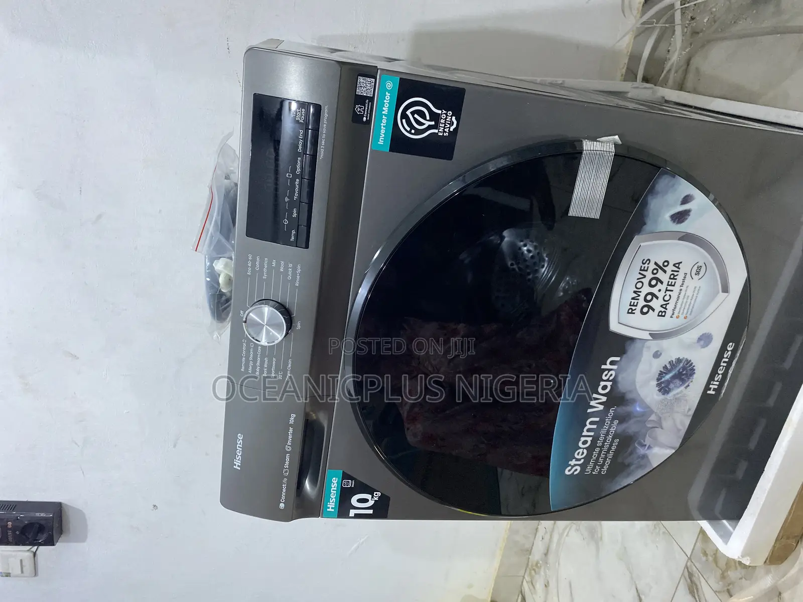 Power Wash Super Capacity 10kg Hisense Washing Machine