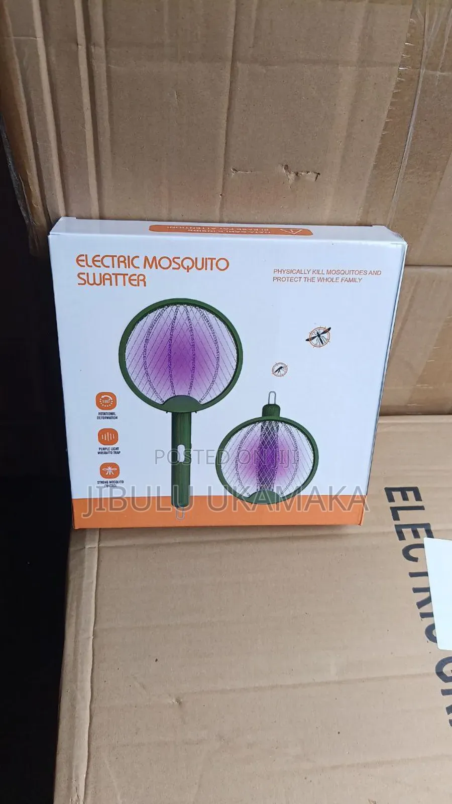 Foldable Electric Mosquito Killer Fly Swatter