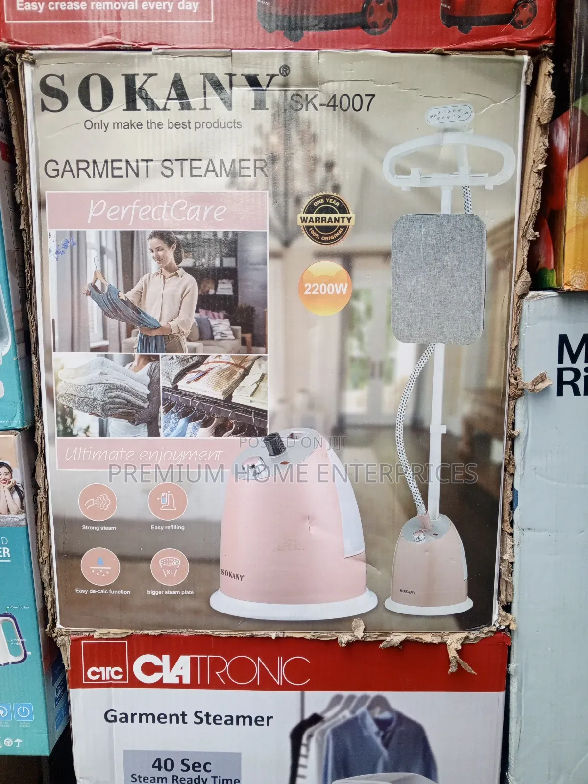 Sokany Garment Steamer 2200 Watts