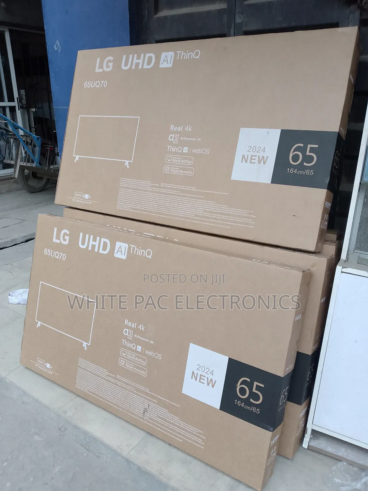 New Lg 65"Inch Frameless Uhd Android Smart Tv> Netflix ✓Youtube ✓