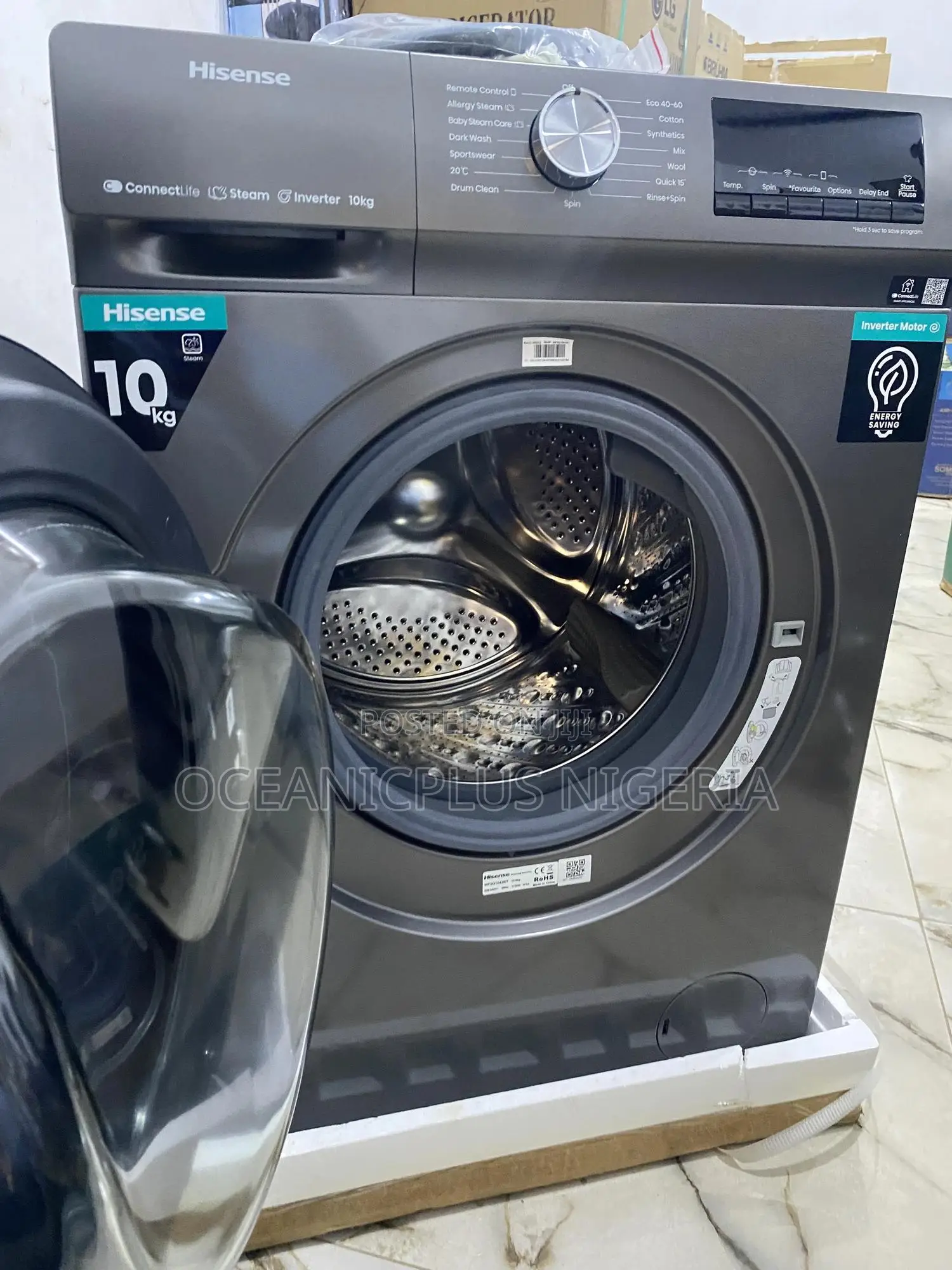 Multi-function 10kg Hisense Front Load Washing Machine