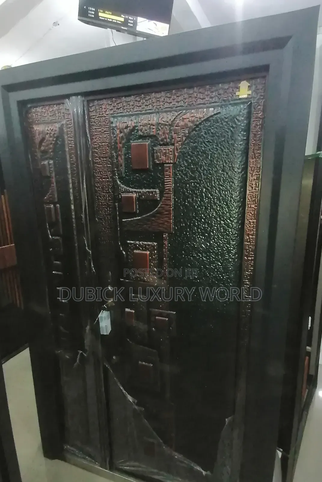 4ft High Quality Copper Cast Security Entrance Door