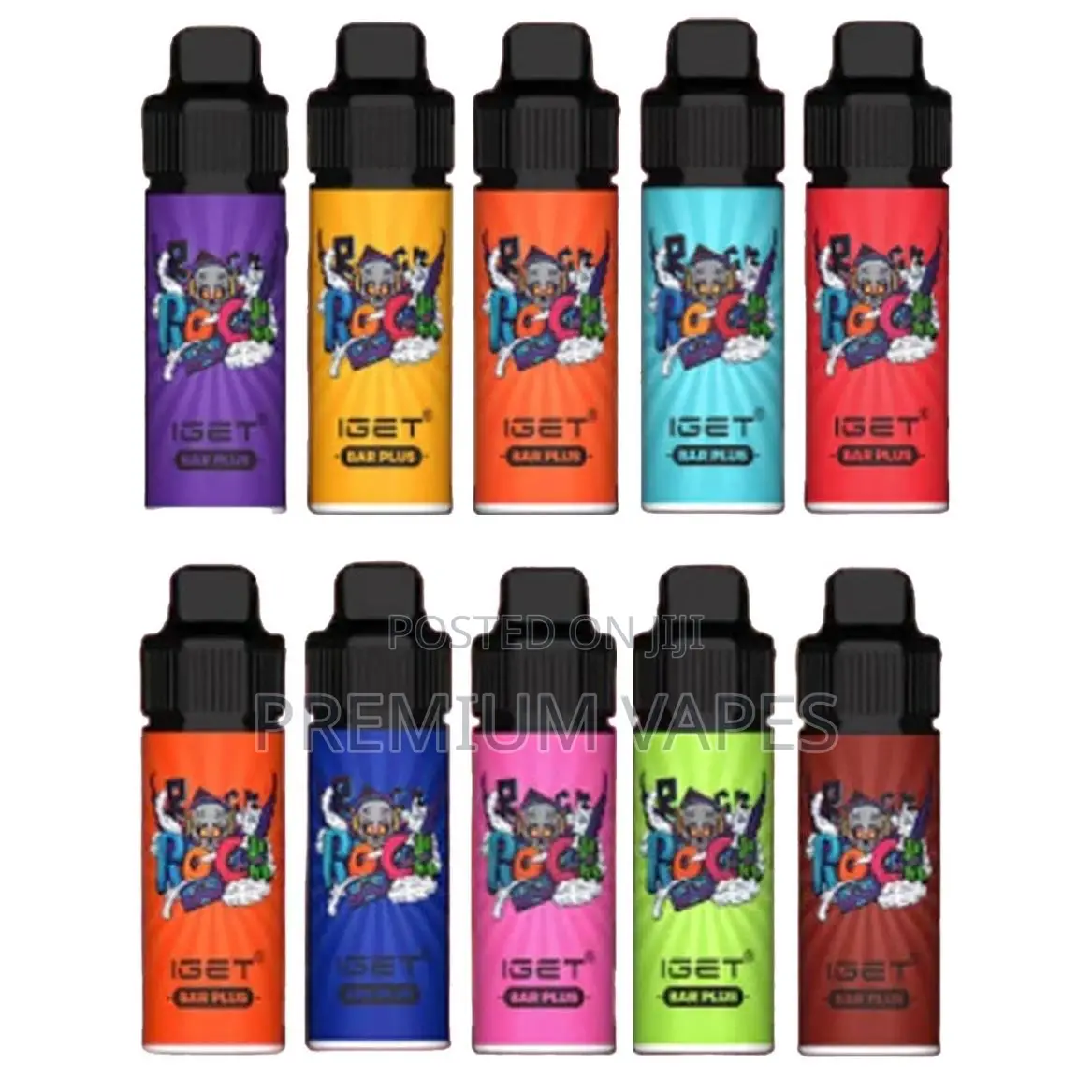 50mg IGET Bar Plus 6000 Puffs Rechargeable Disposable Vape