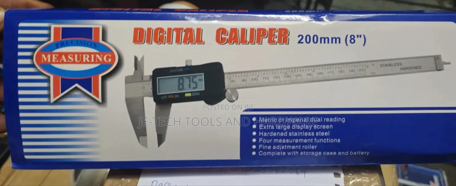 Digital Vernier Caliper 200mm(8")