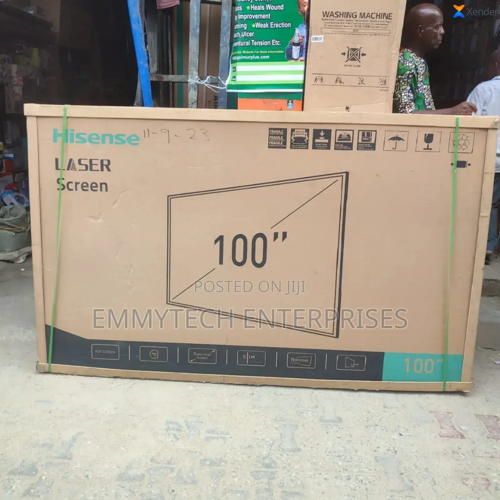 Hisense Laser Screen Television Set 100"Inches Tv LVST