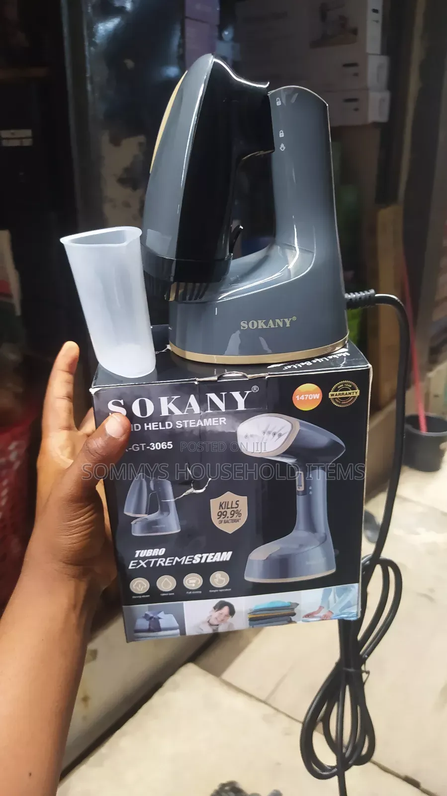 Portable Handheld Sokany Steam Iron