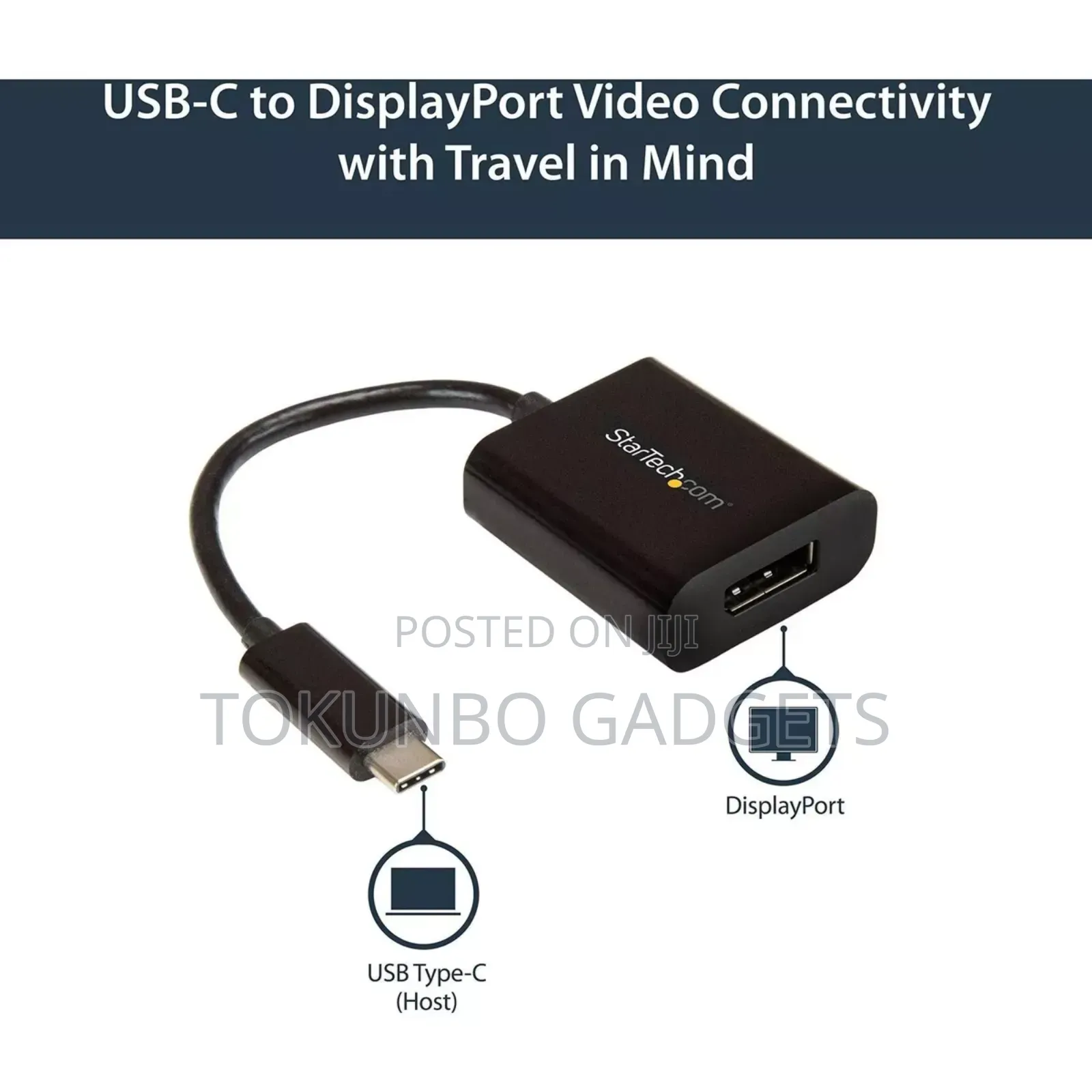 Startech.Com Usb C to Displayport Adapter - 60hz/ 30hz