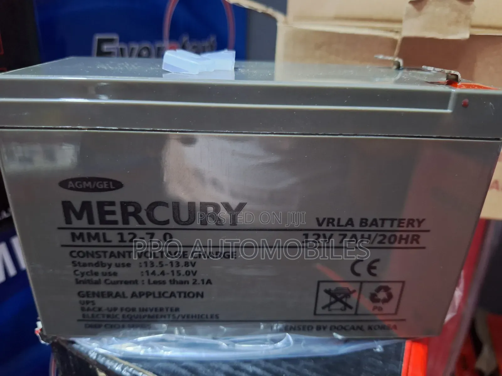 12V 7ah(Pin ) Agm/Gel Deep Cycle Battery