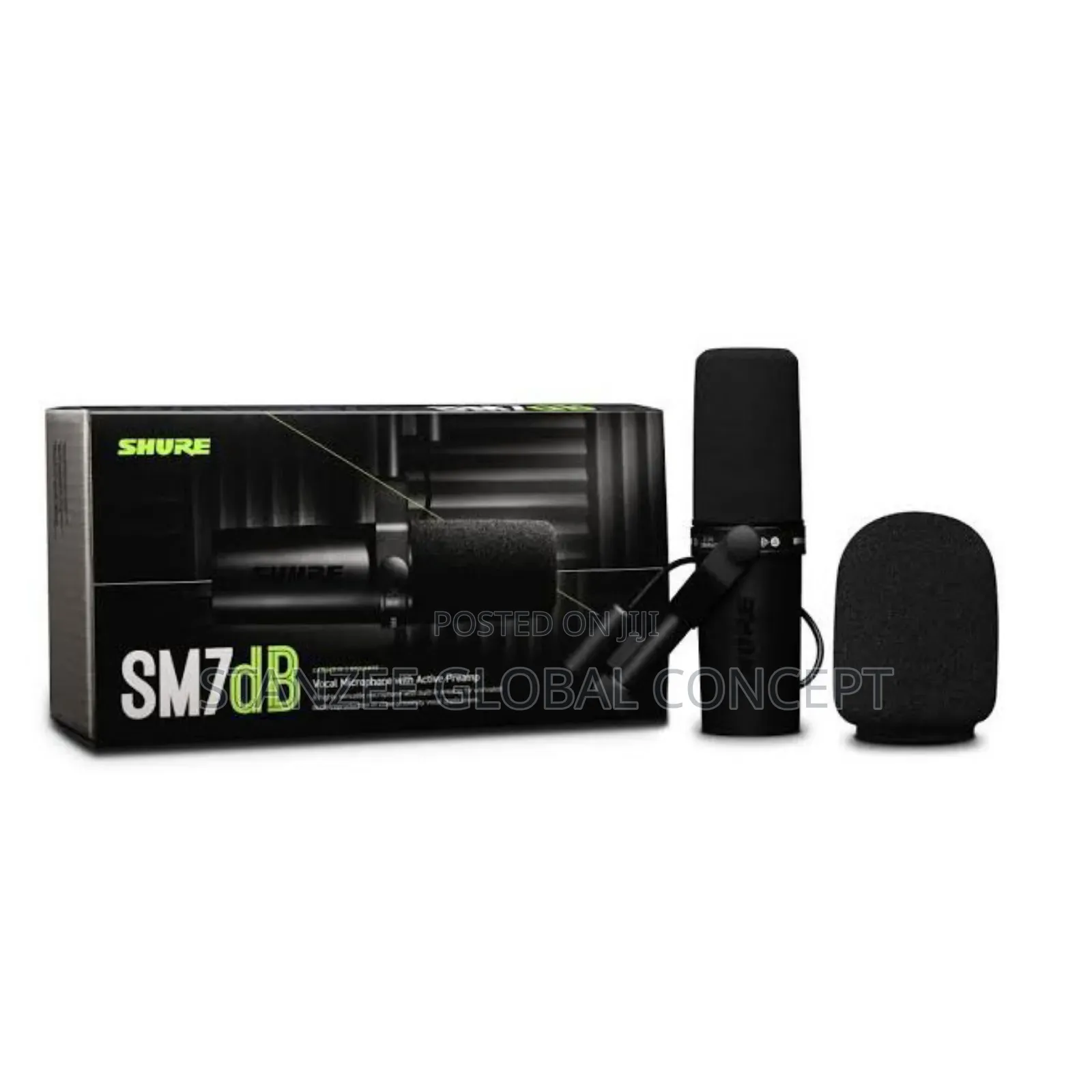 Shure Sm7db Vocal Microphone With Built-in Preamp