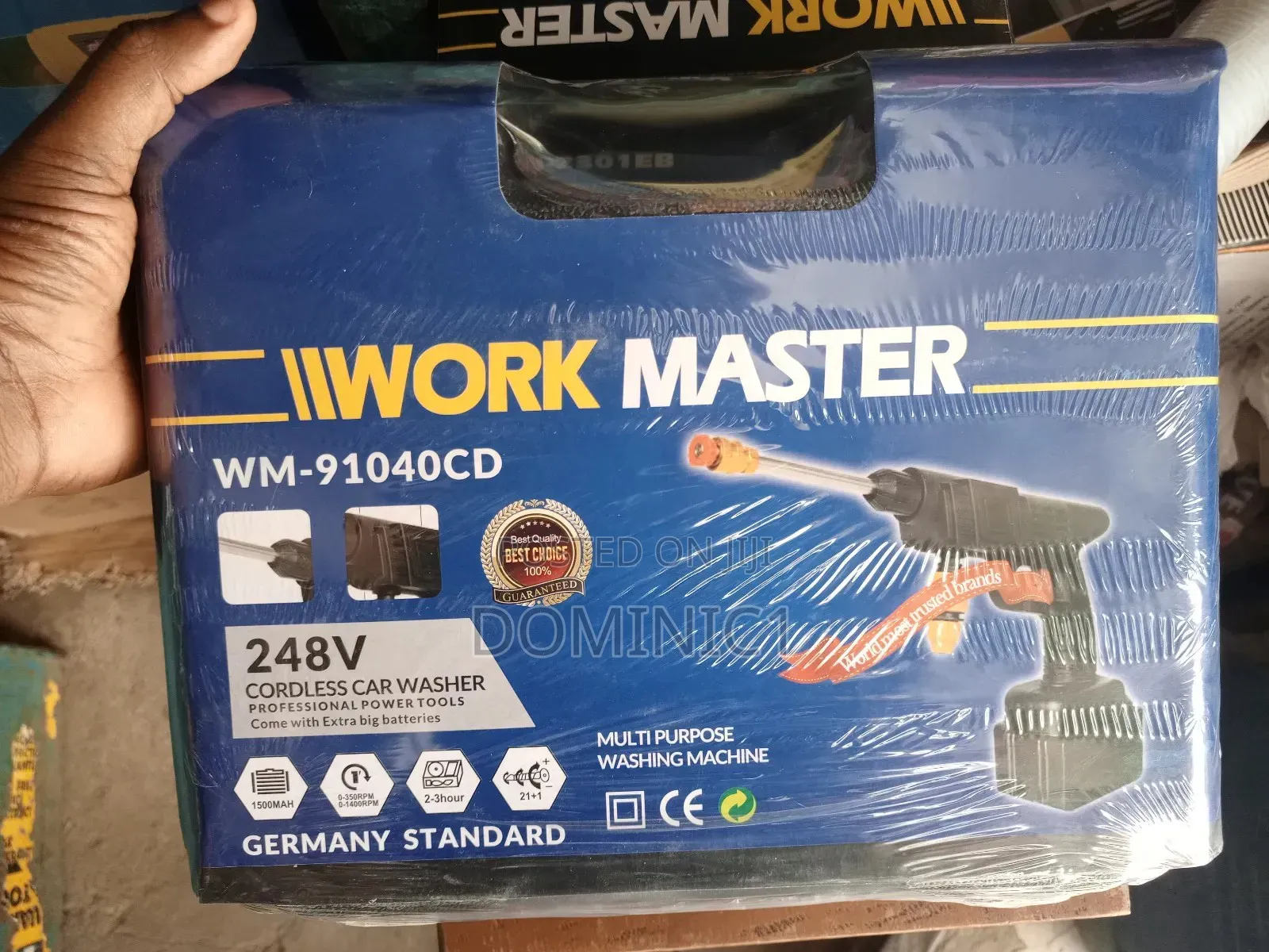 Work Master Cordless Pressure Washer