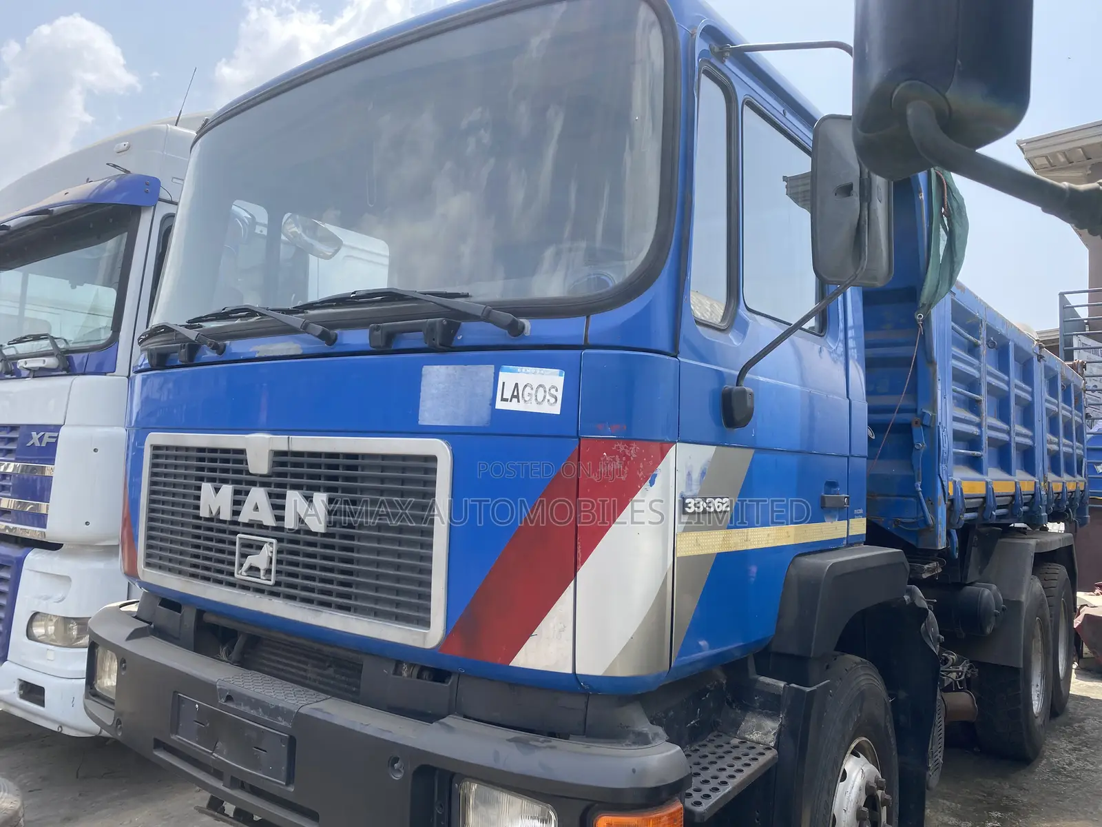 MAN Diesel 10 Tyres 2009 Blue