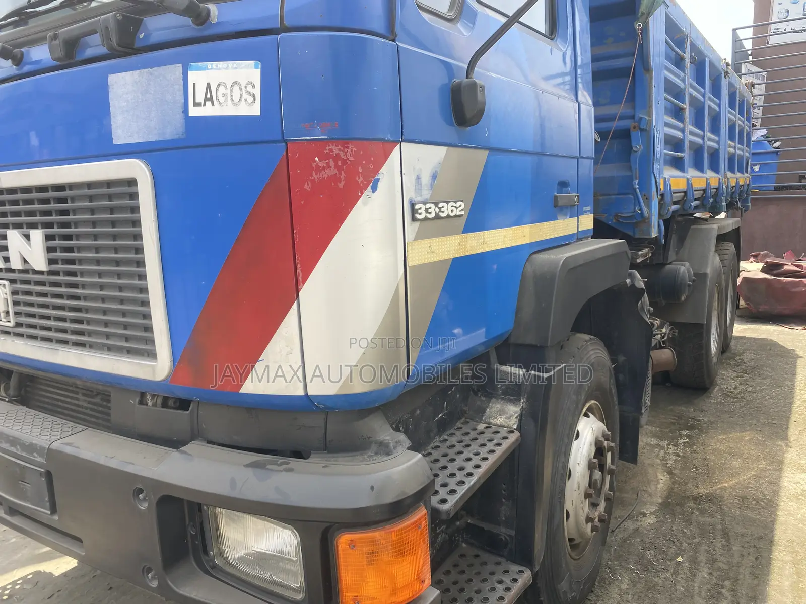 MAN Diesel 10 Tyres 2009 Blue