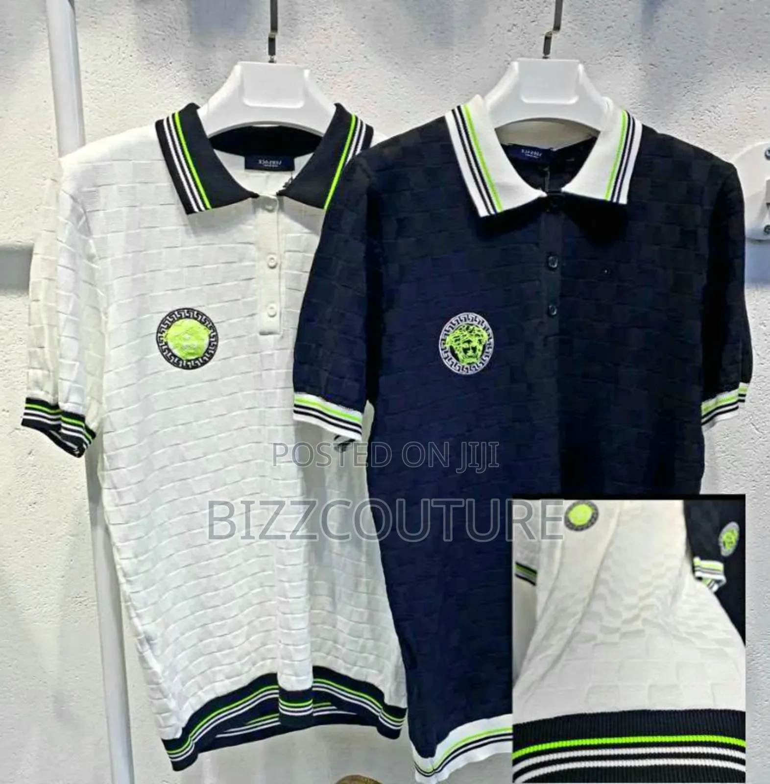 Original Versace Polo Shirts Available in Store