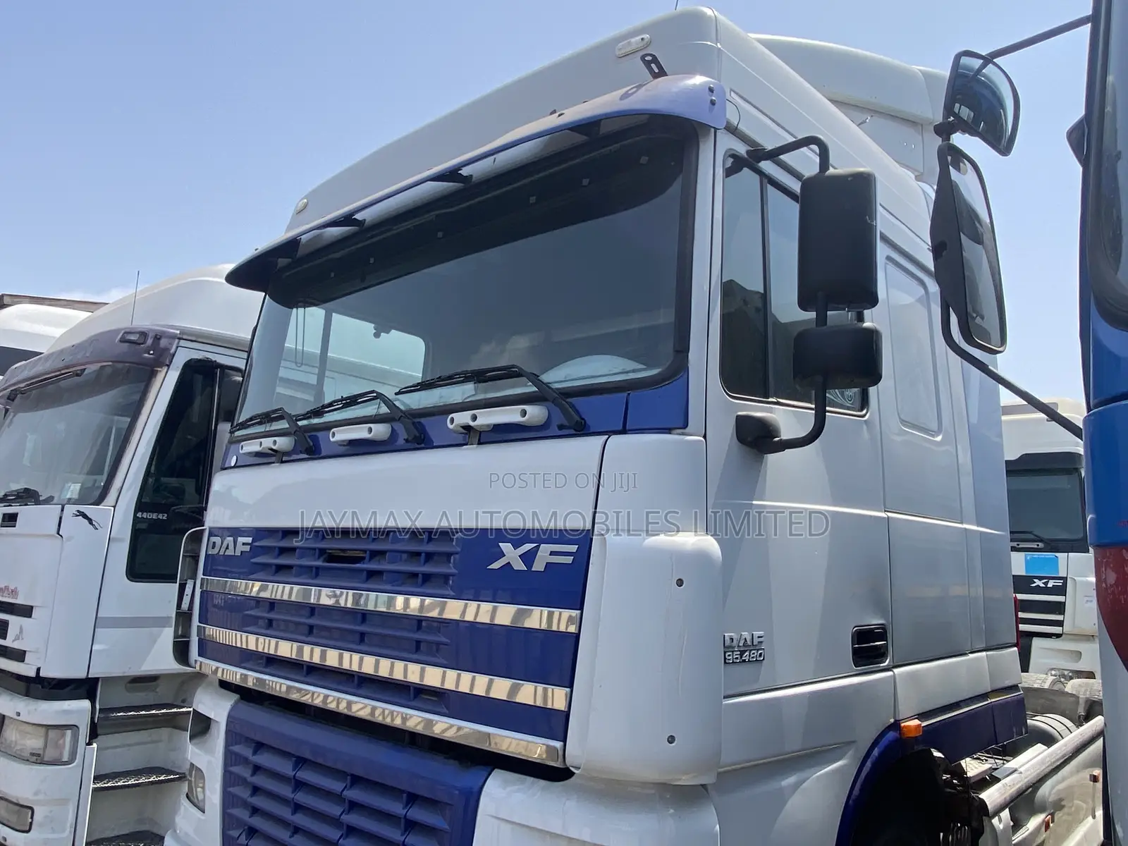 Daf XF 95. Euro 4 White