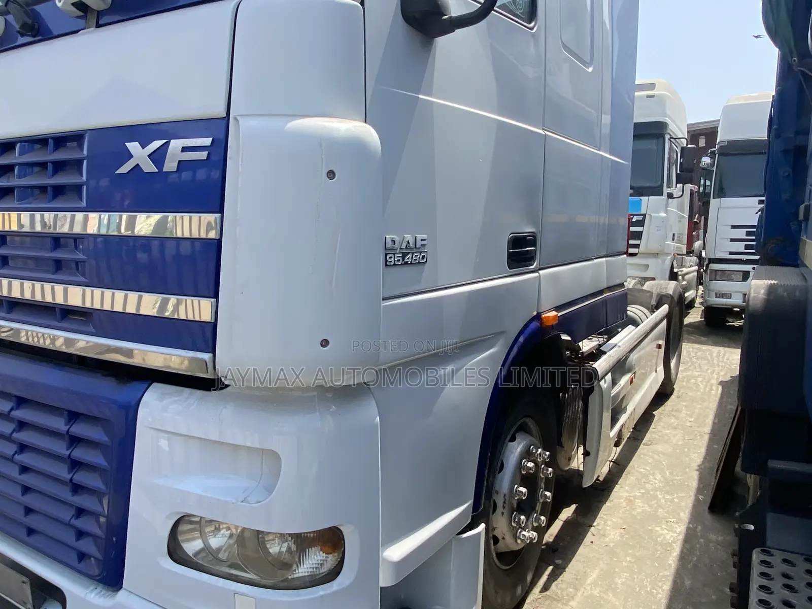 Daf XF 95. Euro 4 White