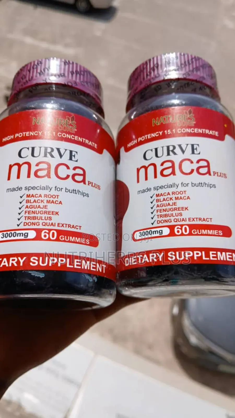 Get Fuller and Firm Hips and Buttocks With Maca Plus Gummies