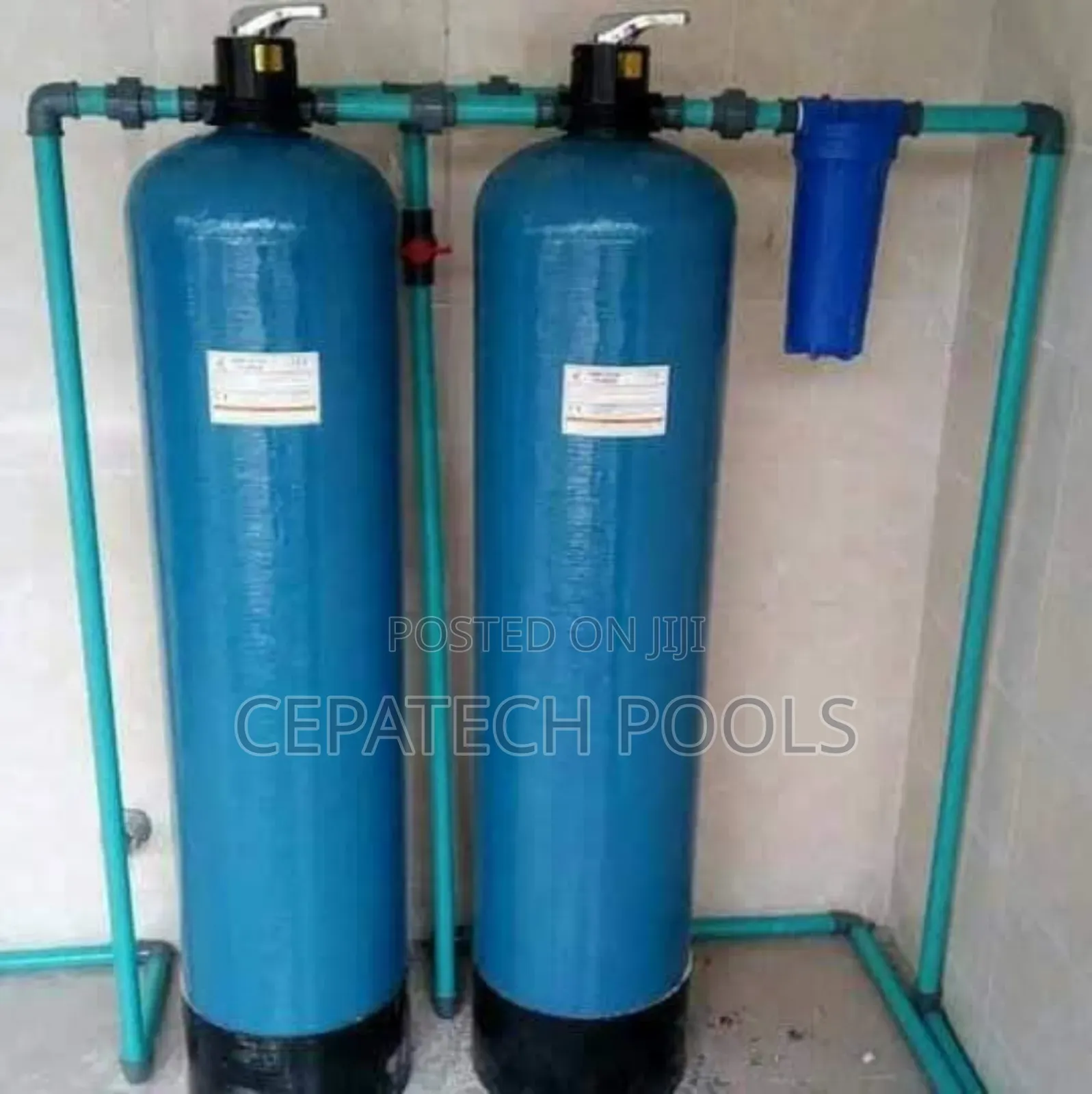 Fiberglass Water Treatment Plant