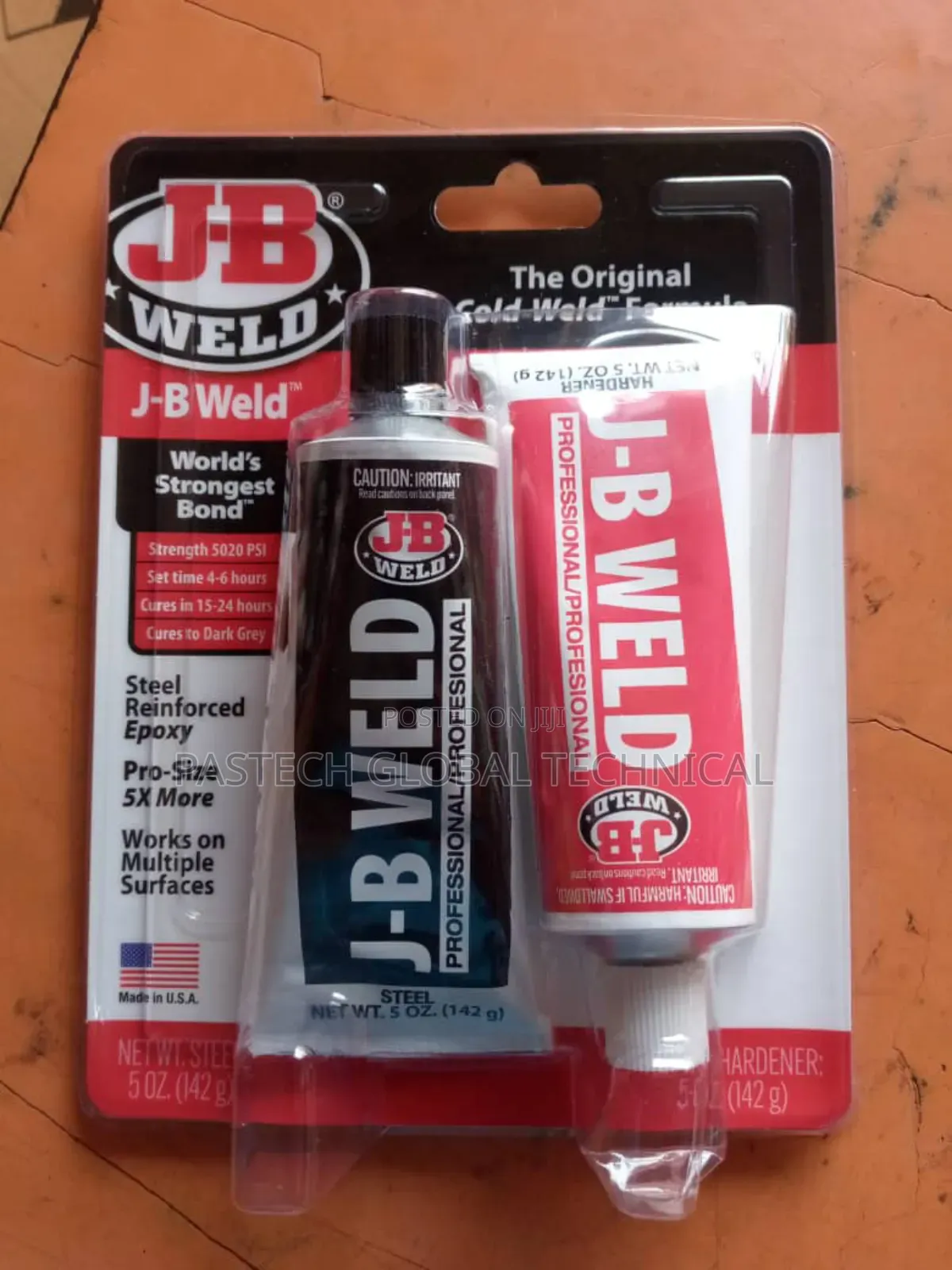 J-B Weld Steel Reinforced Epoxy 142G