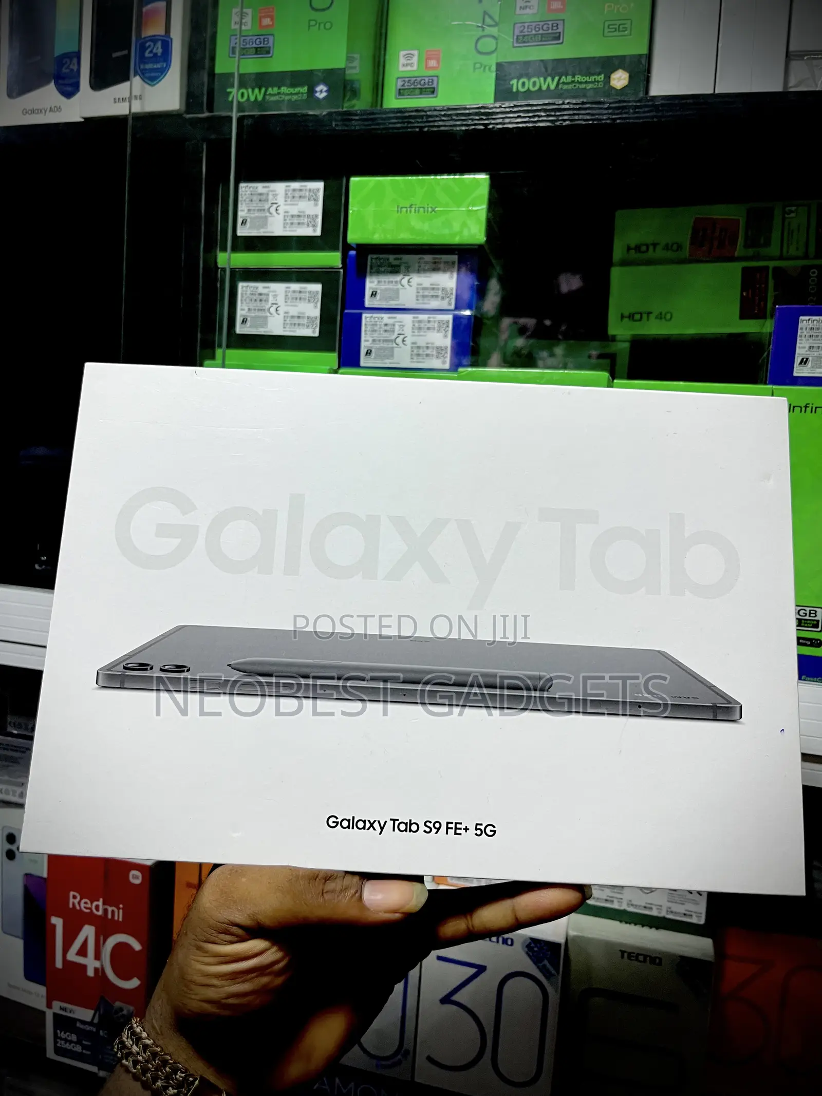 New Samsung Galaxy Tab S9 FE+ 256 GB Gray