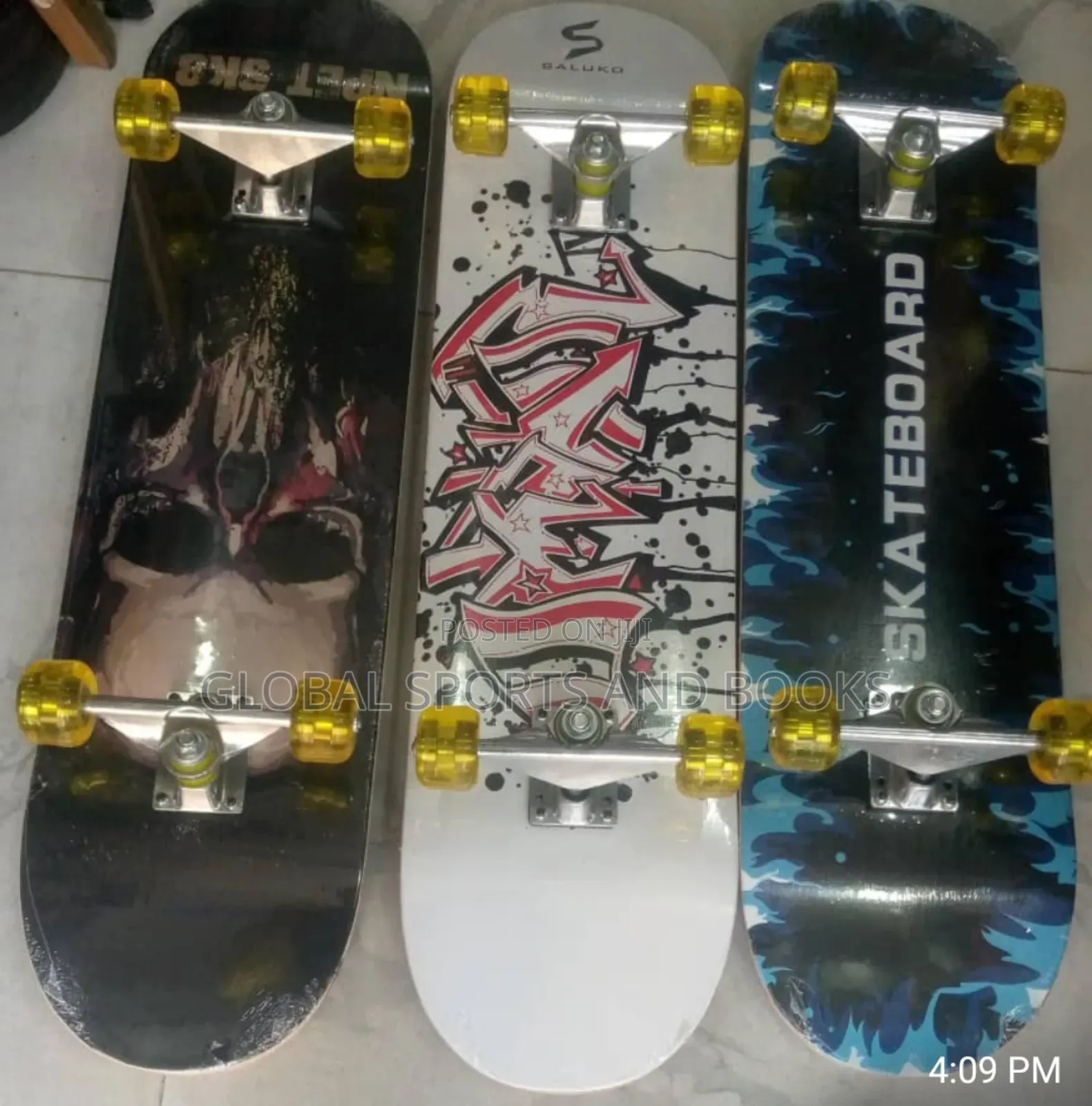 Skateboard Chew Gun Tyre