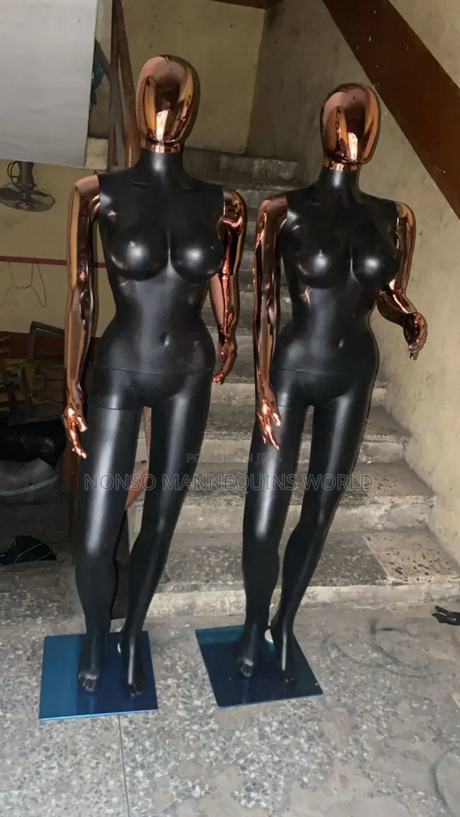 Black N Rose Gold Size 12 Female Dummy