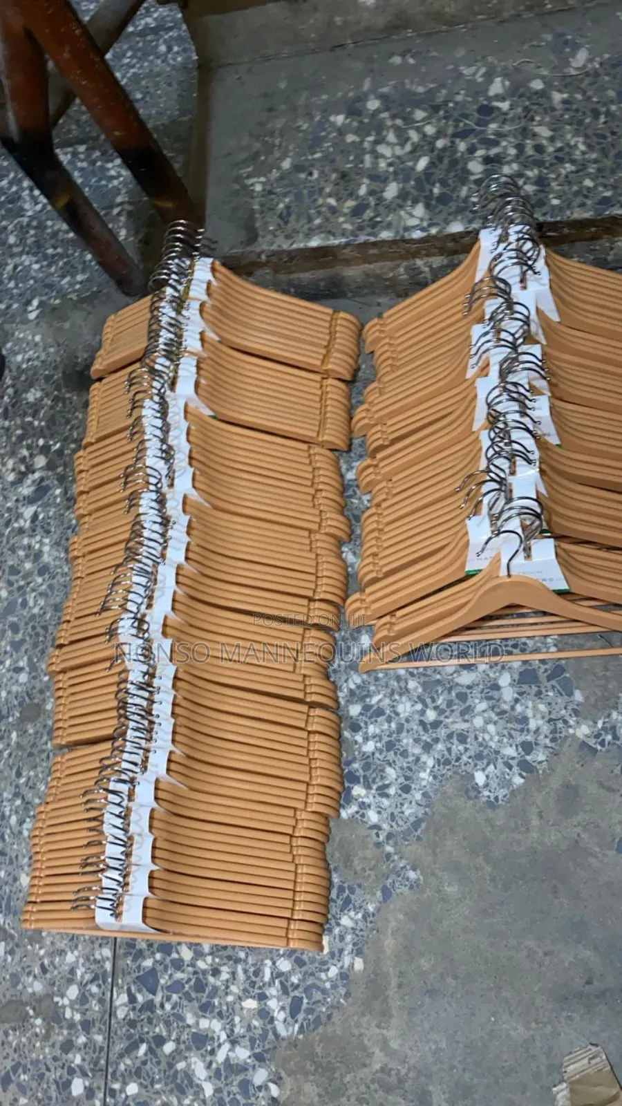 Cream Colour Ceramic Clothing Hangers
