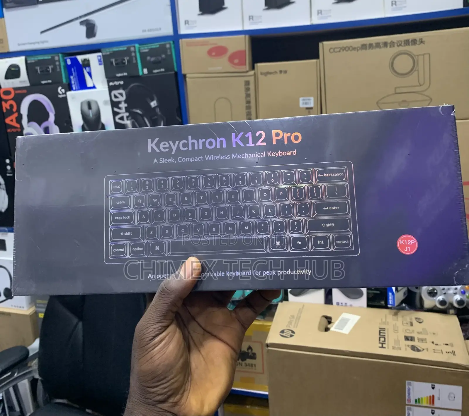 Keychron Pro Compact Wireless Mechanical Keyboard