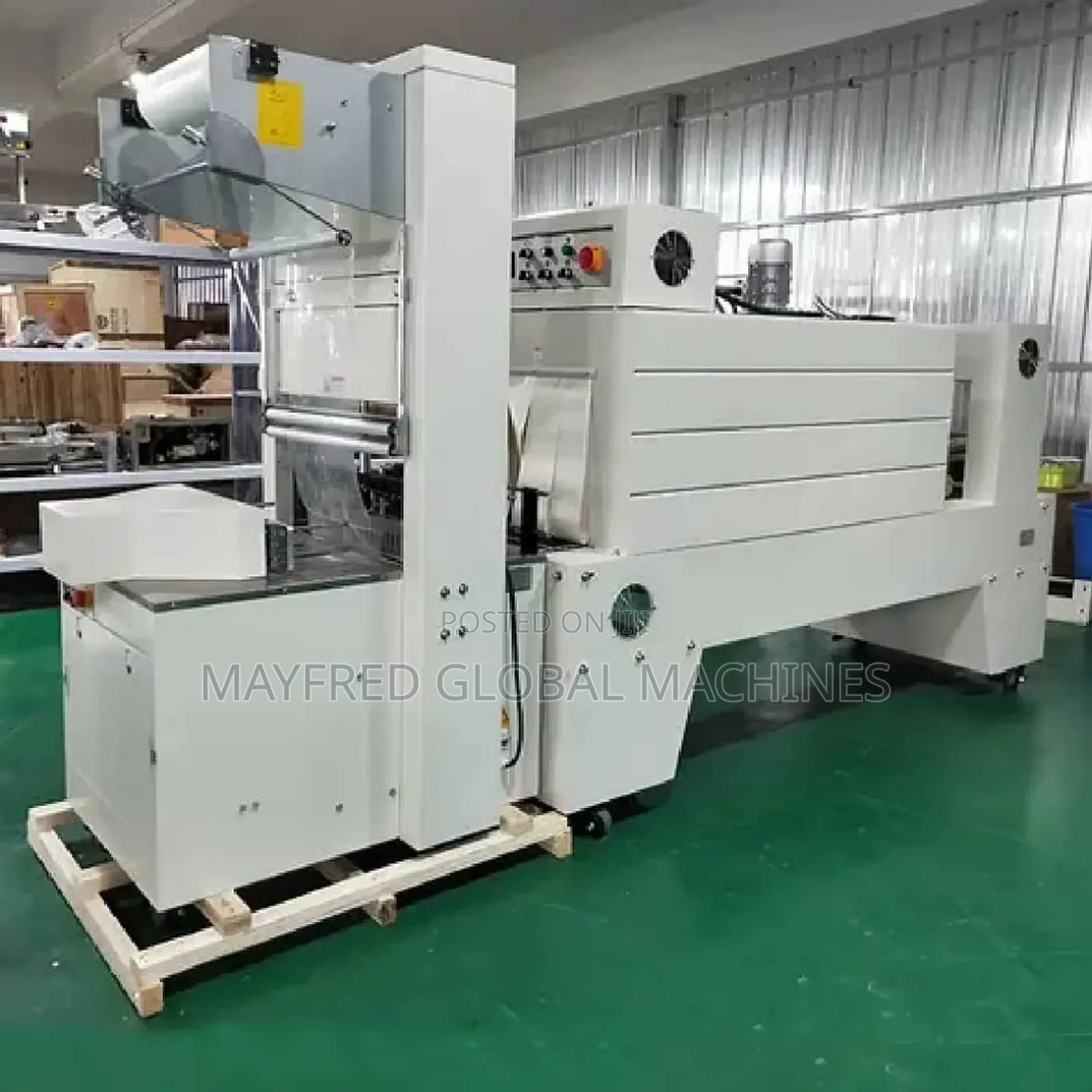 Shrink Film Wrapping Machine With Advanced Shrink Tunnel