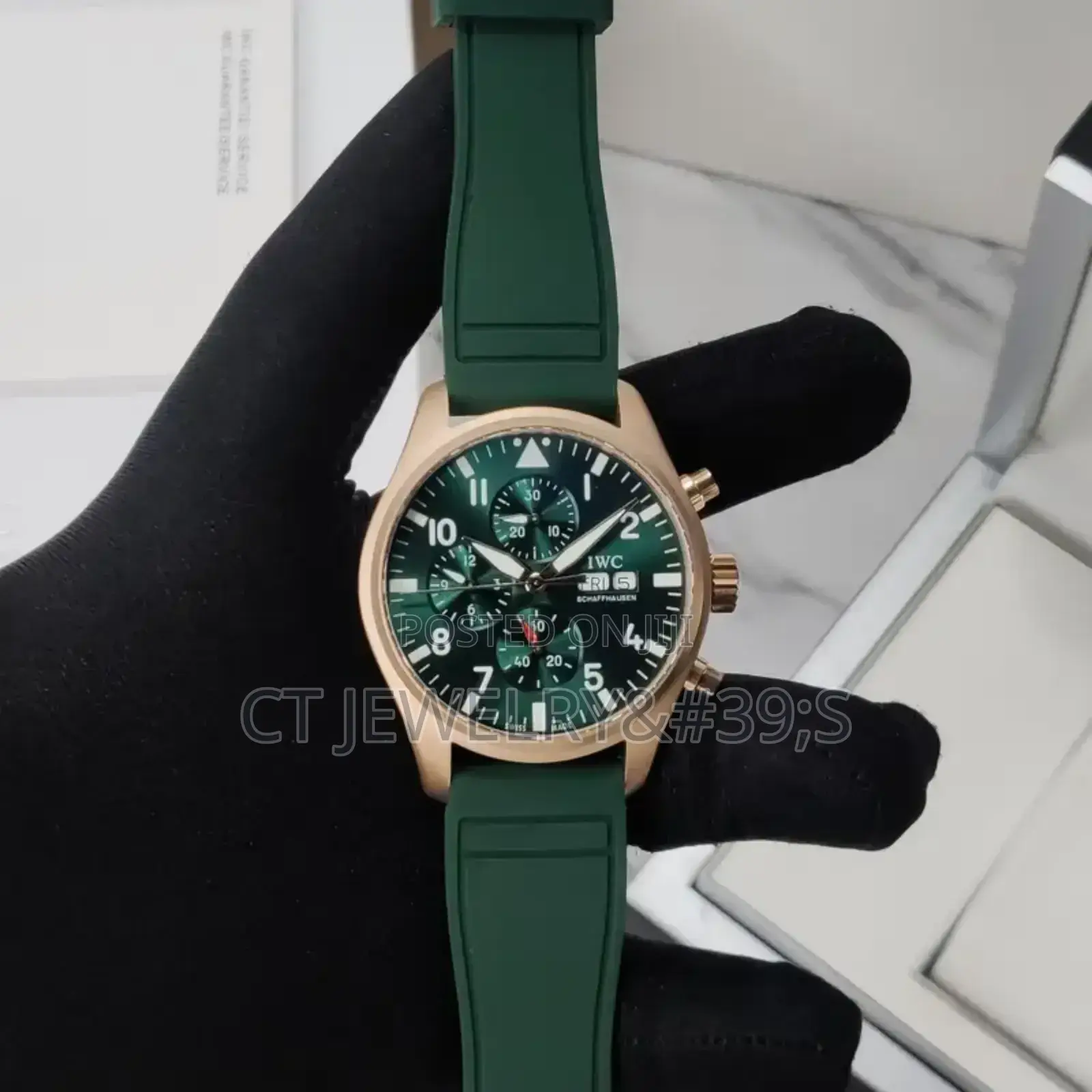 Iwc Top-Grade Chronograph Iw388110 Green(Premium)