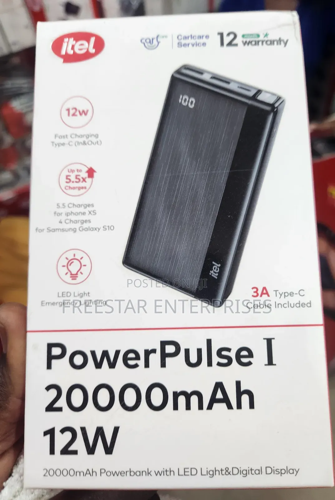Itel Powerpluse I 20000mah Power Bank. Itel 20000mah Power.