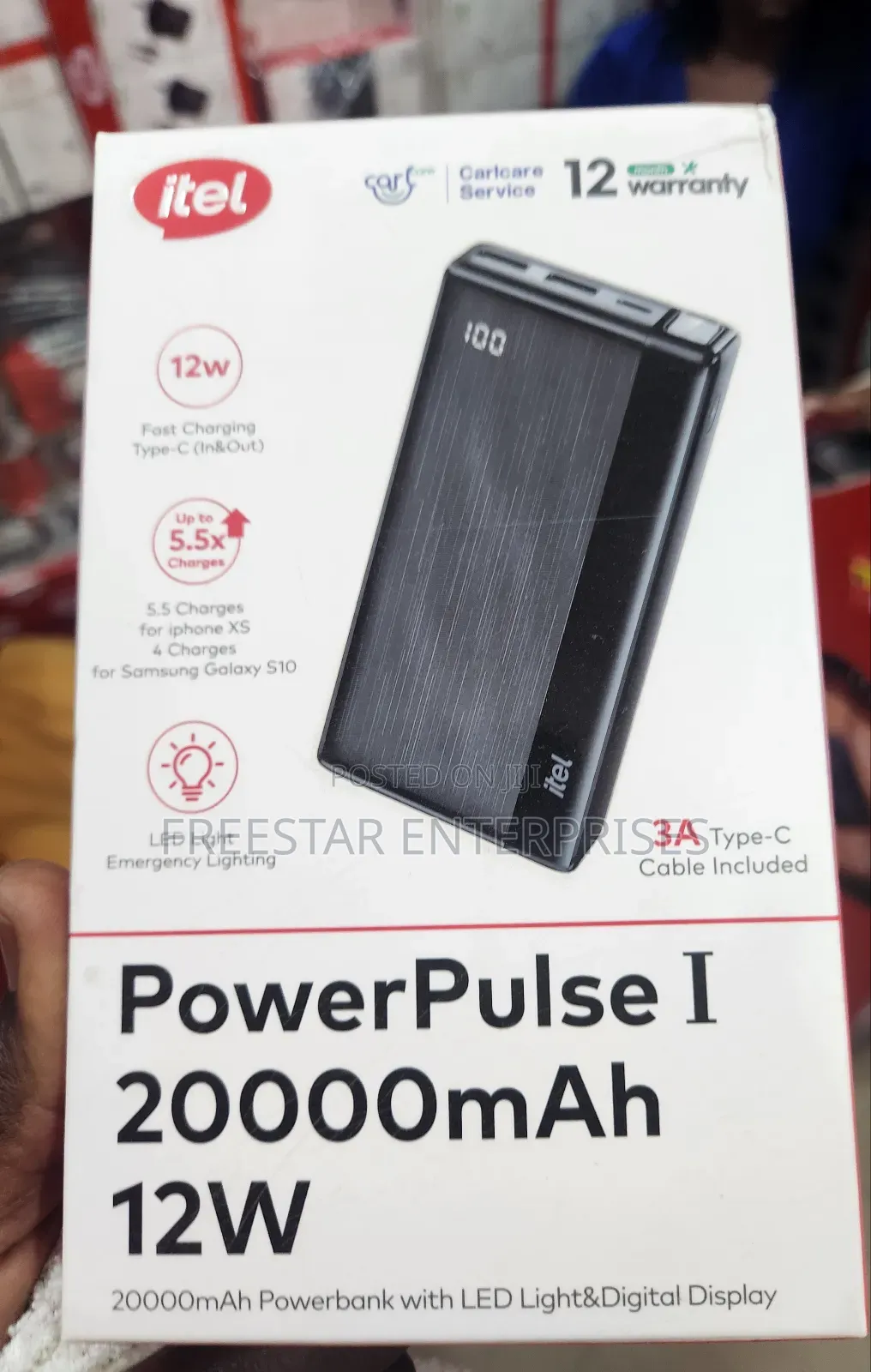 Itel Powerpluse I 20000mah Power Bank. Itel 20000mah Power.
