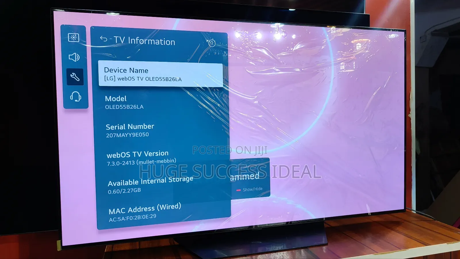 LG Oled 55 Inch B2 Series Smart Ultra HD HDR TV 2022