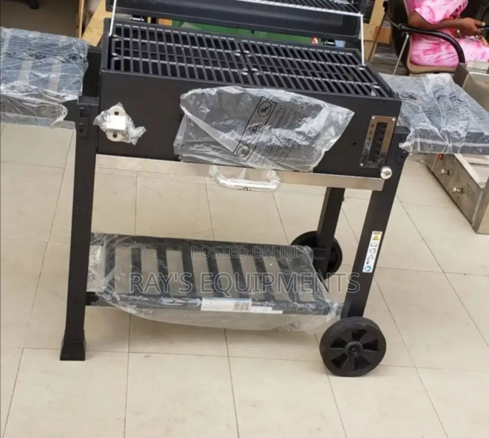 Foreign Adjustable Charcoal Barbeque Machine