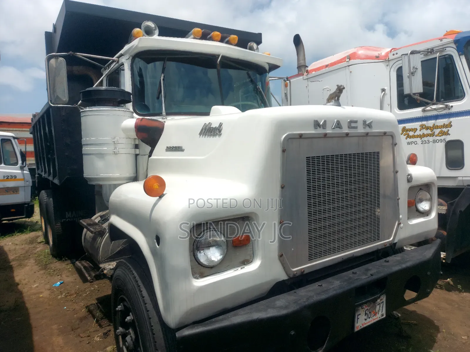 Tokunbo Double Gear Lever Rmodel Mack Ten Tyres Dump Truck B