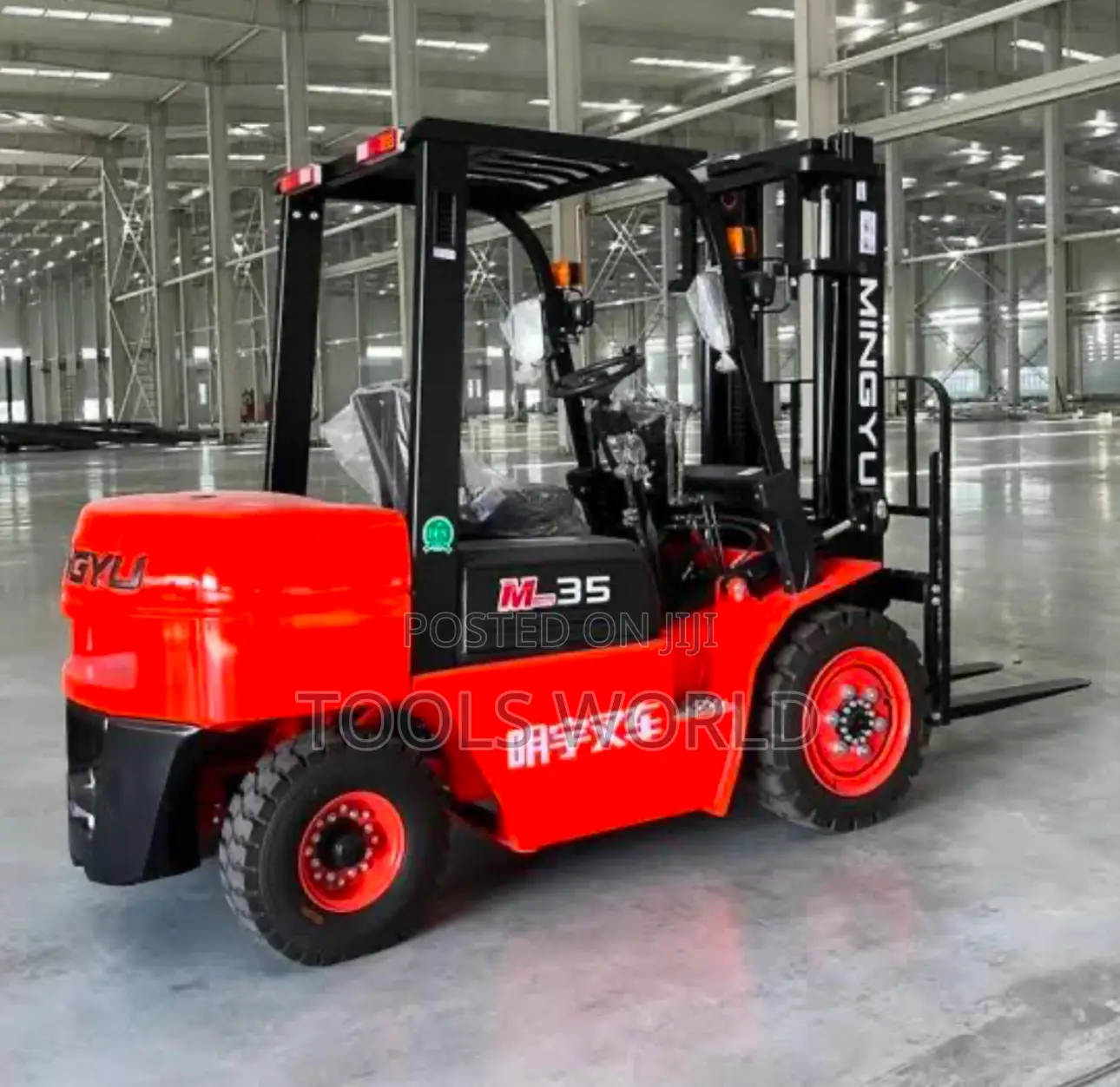 Heavy-Duty Warehouse 4-Wheel 3ton Diesel Engine Forklift 3T