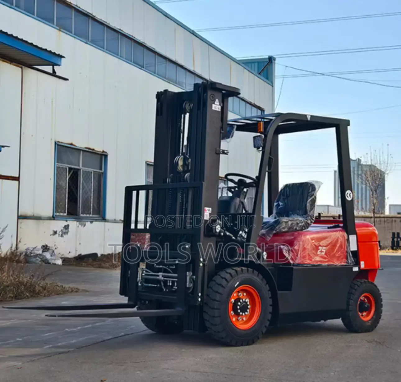 Heavy-Duty Warehouse 4-Wheel 3ton Diesel Engine Forklift 3T