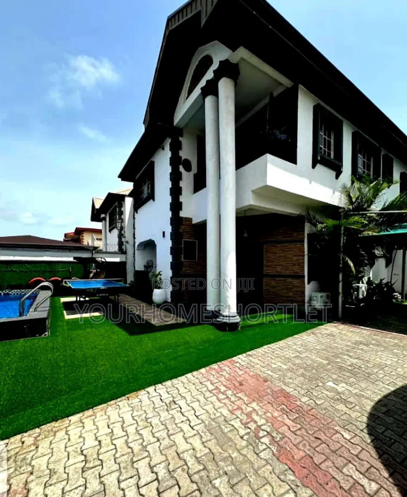 4 Bedroom Duplex With Pool, Snooker,Ps5.Allows Party