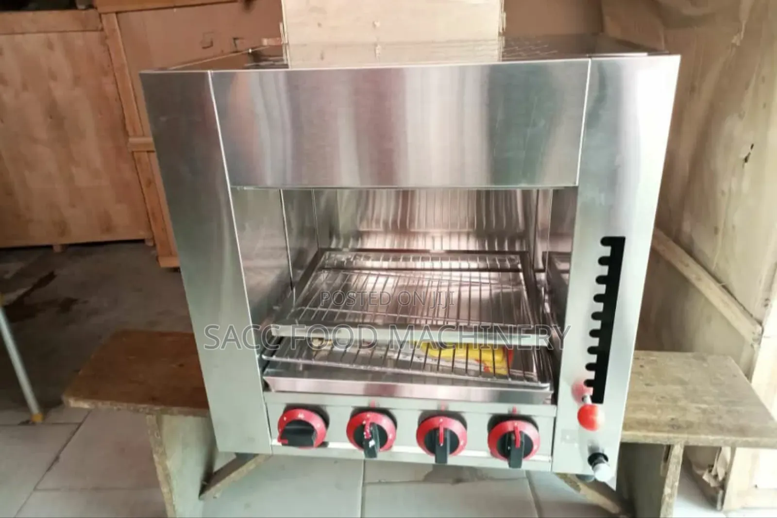 Gas Salamander Grill (4 Burner)