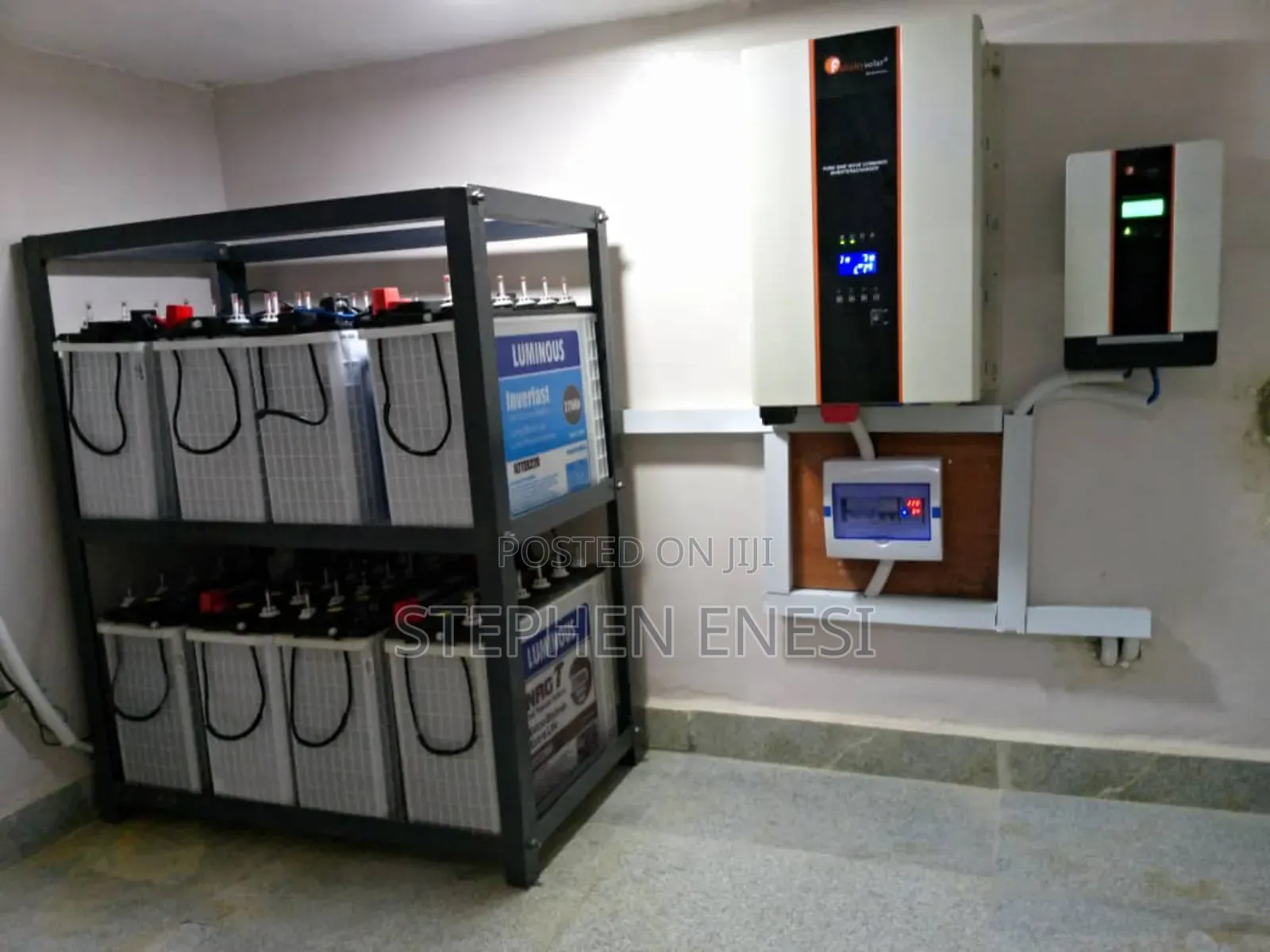 Solar Inverters, Batteries