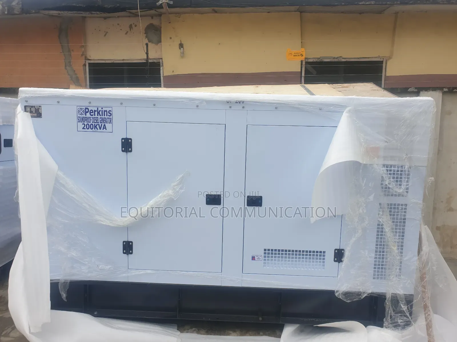 Perkins 200kva Generator With Automatic Voltage Regulation