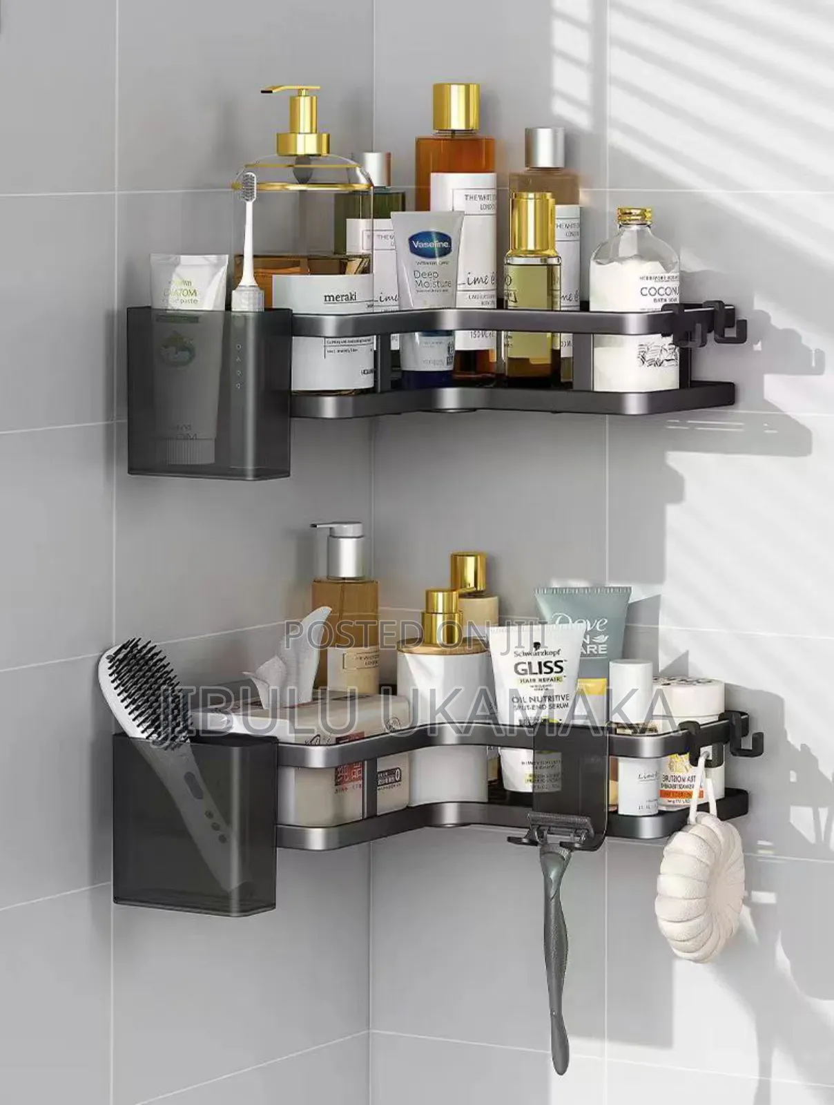 2 in 1 Corner Shower Caddy