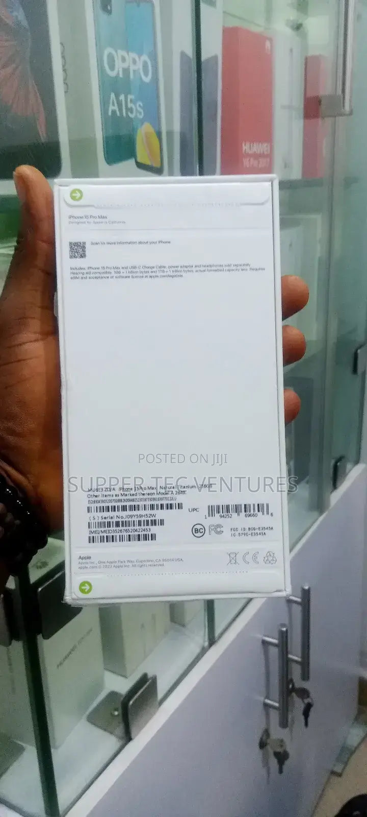 New Apple iPhone 15 Pro Max 256 GB