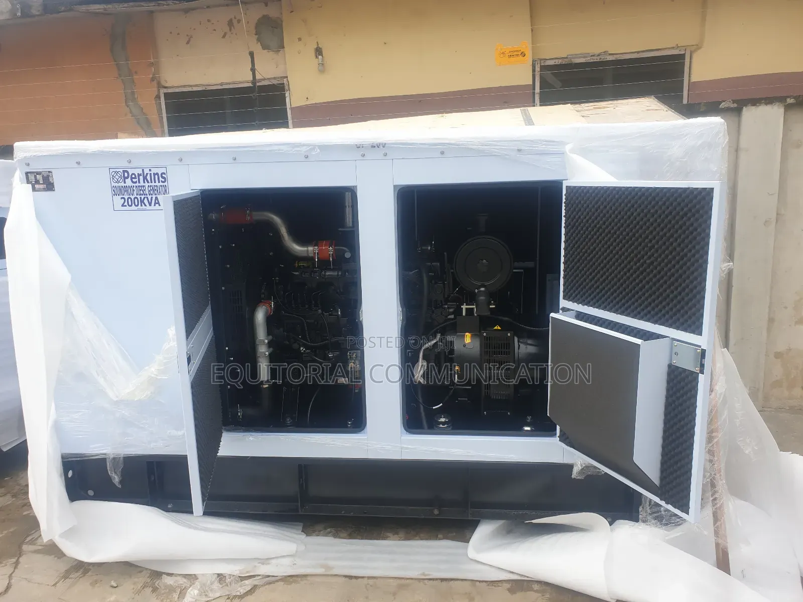 Perkins 200kva Generator -- 6cylinder 4stroke Diesel Engine